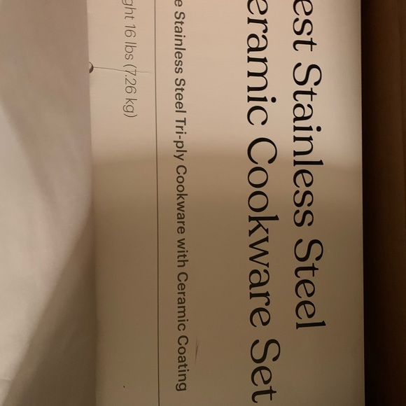 zest Kitchen Zest Stainless Steel Ceramic Cookware Set Poshmark